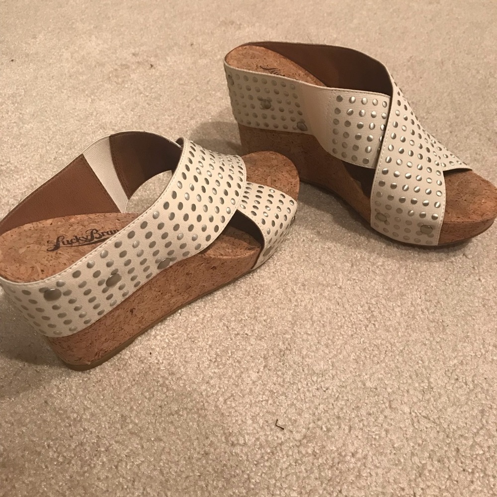 Lucky Brand Wedge Sandals